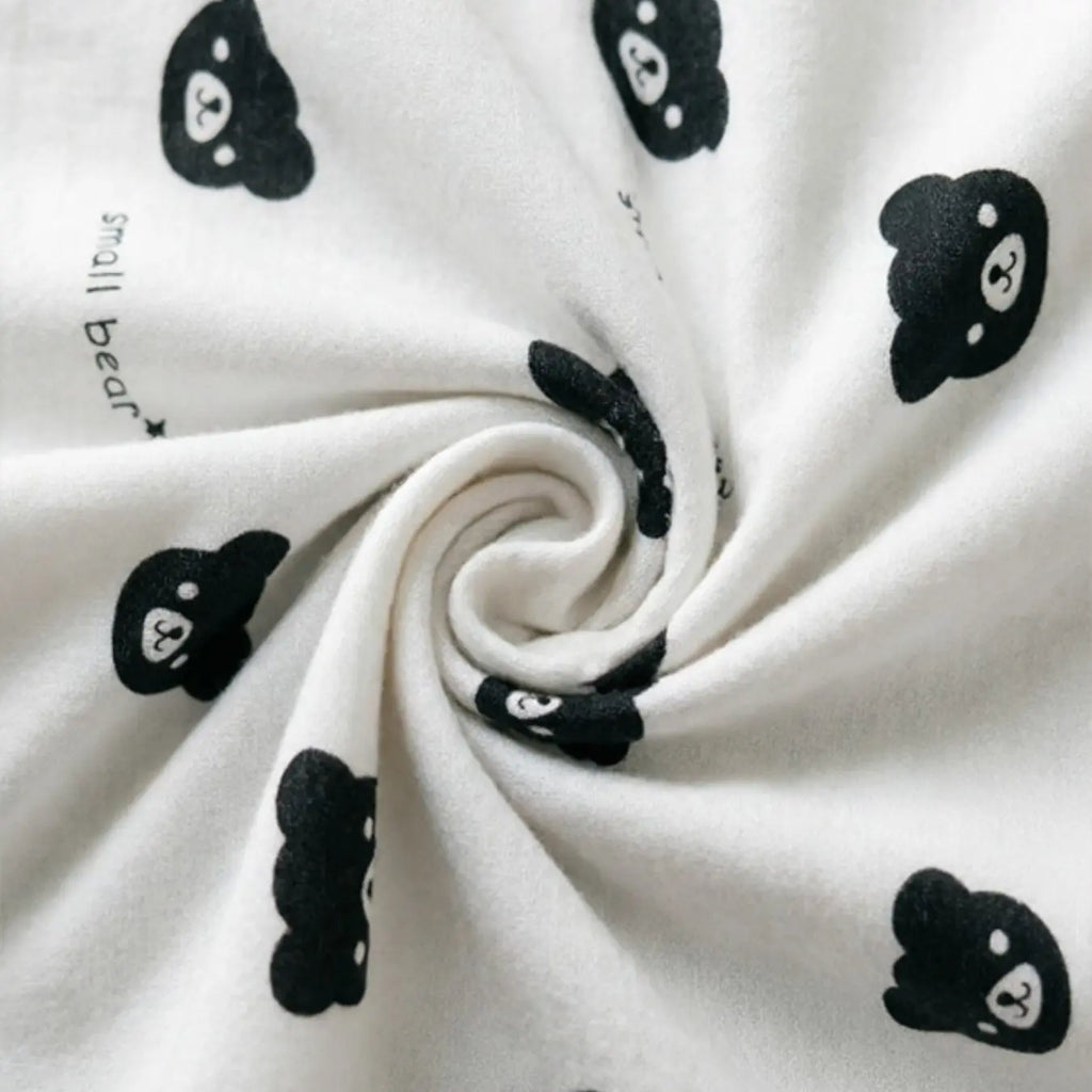 Boys' Cartoon Bear Print Tank Top, Breathable Round Neck Sleeveless Shirt, Comfortable Quick-Dry Innerwear, Quick Drying Undershirts, Quick Dry Underwear, Ideal for Play and School