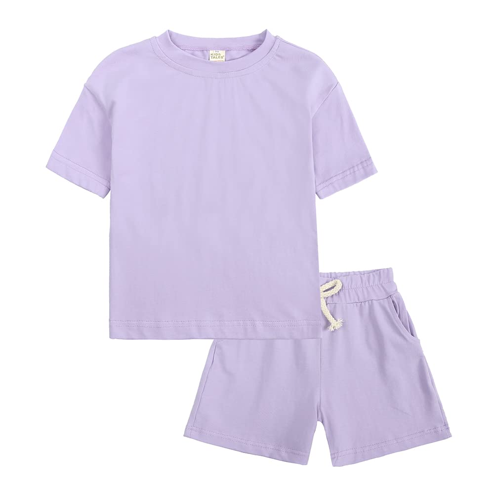 Boys Summer Outfits Toddler Short Set 3T 4T 5T Kids Cotton Clothes