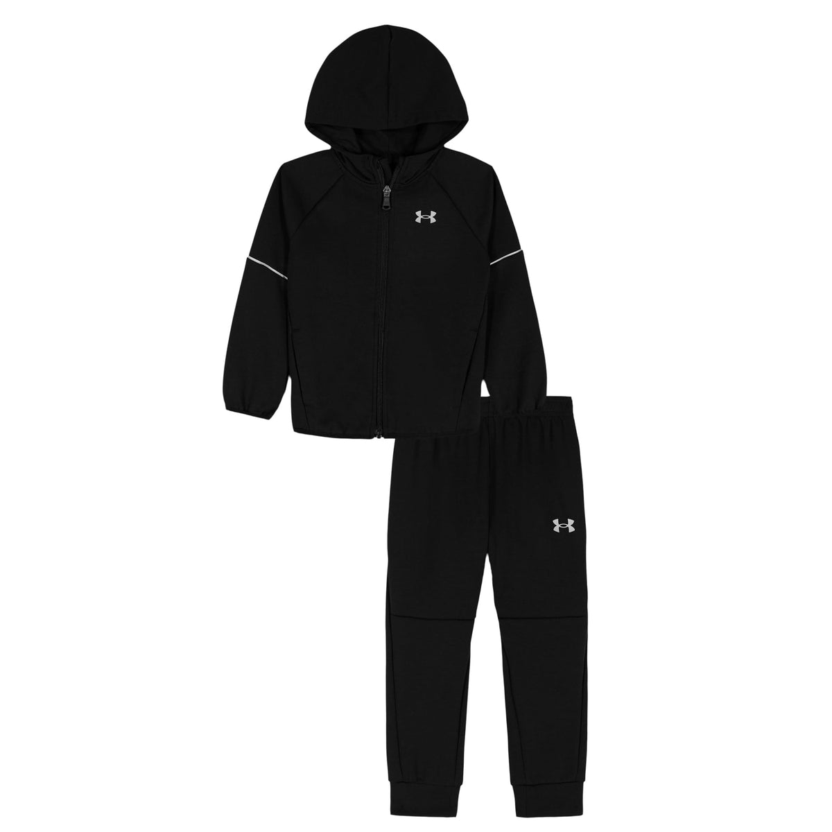 Under Armour Boys' 2-Piece Full Zip Hoodie Sweatshirt and Fleece Pants