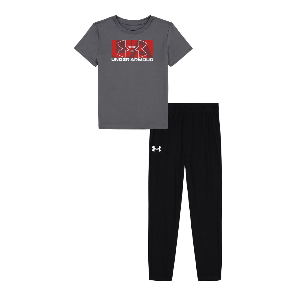Under Armour Boys' 2-piece Short Sleeve Graphic T-Shirt and Joggers Set