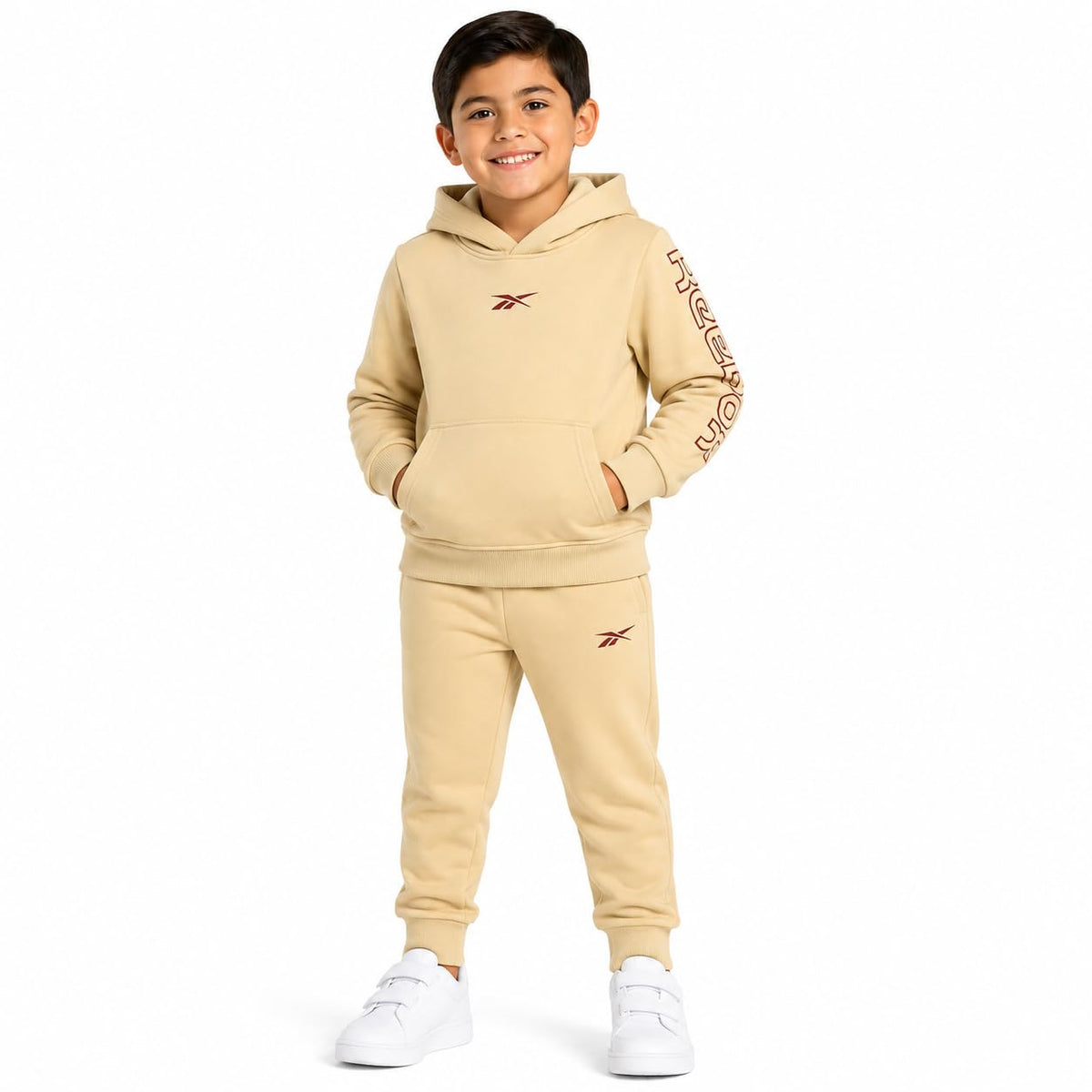 Reebok Toddler Boys Cozy 2-Piece Fleece Hoodie & Sweatpants Jogger Set