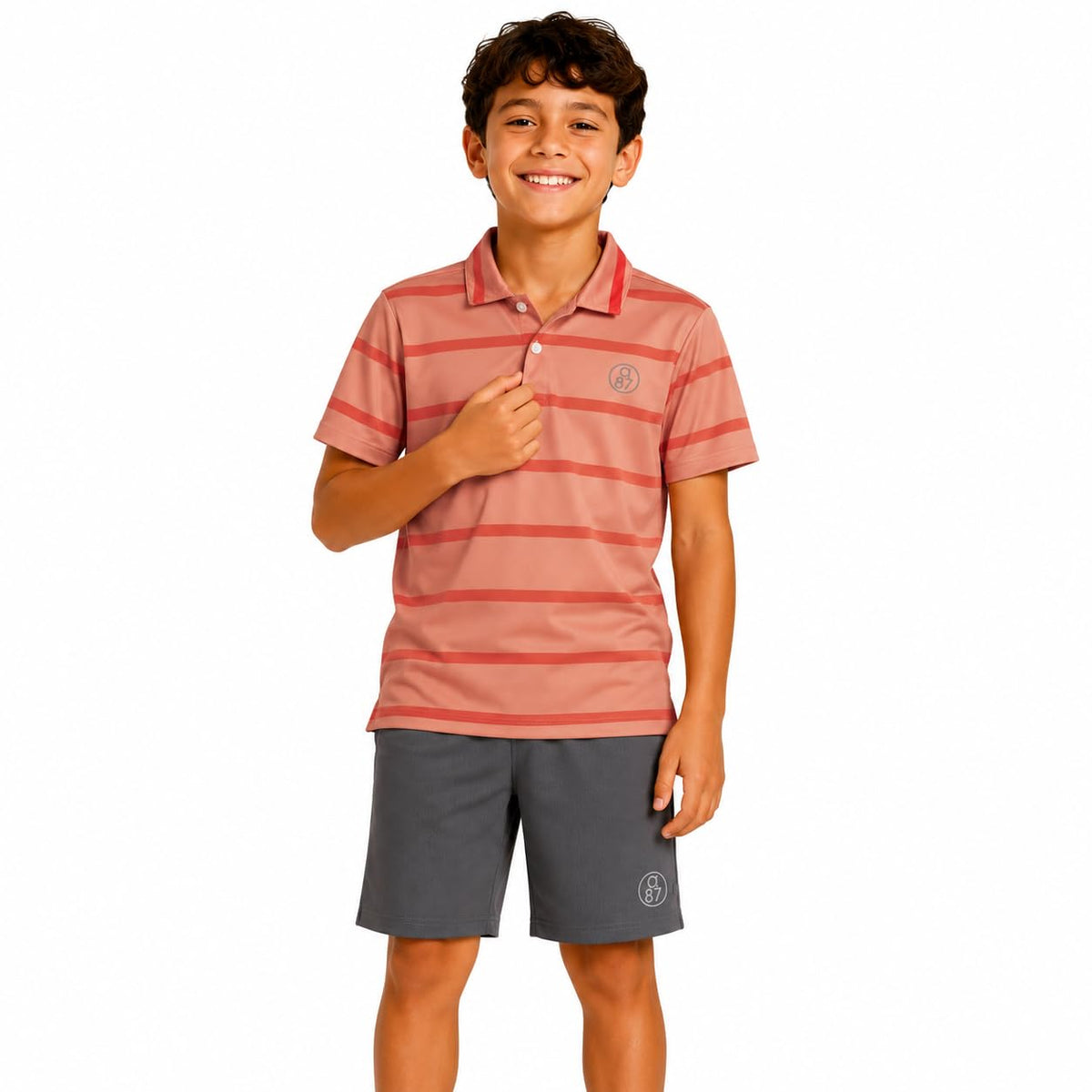 AEROPOSTALE Boys Shorts Set 2 Piece Polo Shirt and Matching Shorts