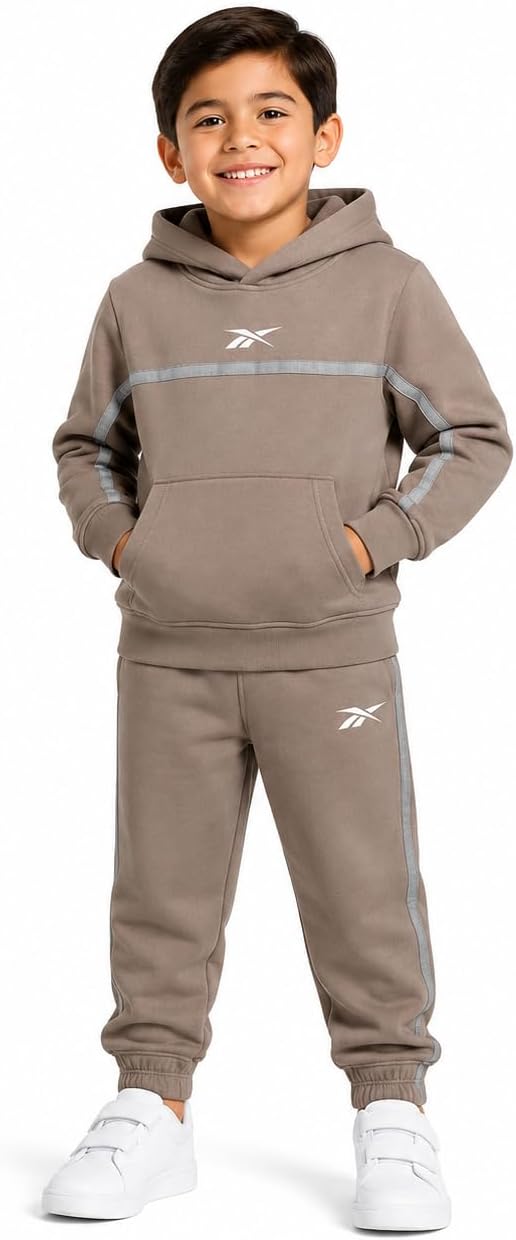 Reebok Toddler Boys Cozy 2-Piece Fleece Hoodie & Sweatpants Jogger Set