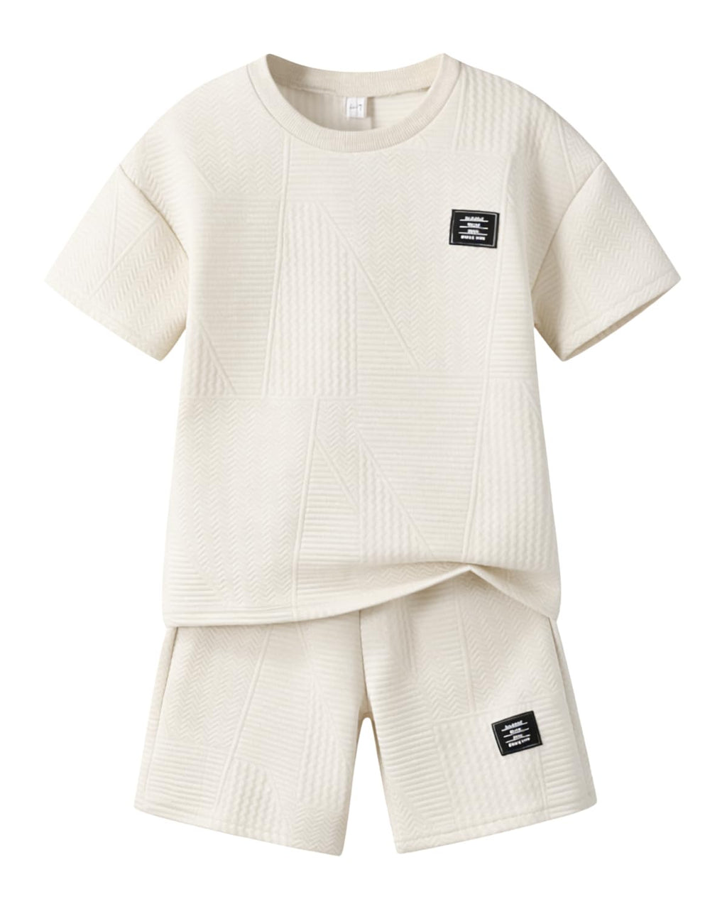 Cakaner Tween Boys Clothes Summer Short Sleeve Top & Shorts Set 2-Piece Casual Outfit Size 6-12 Years
