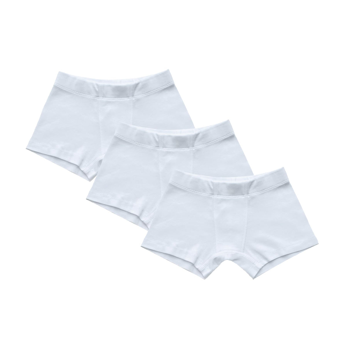 ORGANICKID Boys 100% Organic 100% Cotton Underwear GOTS Certified Kids Toddler Boxer Briefs Pack of 3