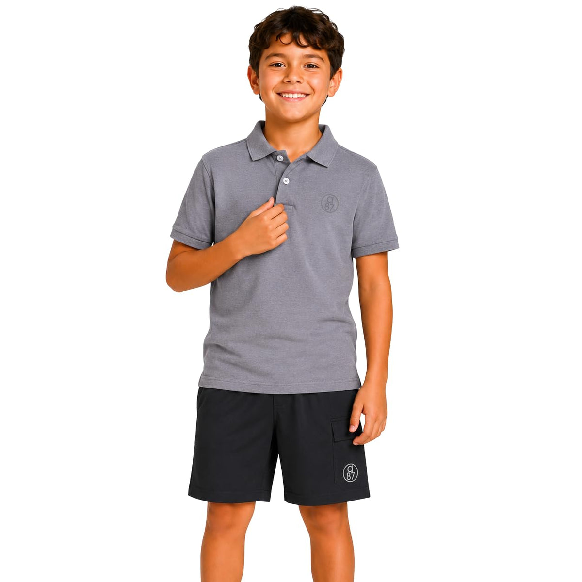 AEROPOSTALE Boys Shorts Set 2 Piece Polo Shirt and Matching Shorts