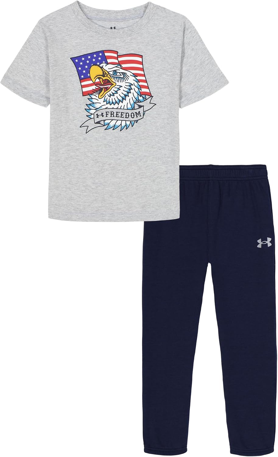 Under Armour Boys' 2-Piece Short Sleeve Tee and Pants, Outdoor Collection