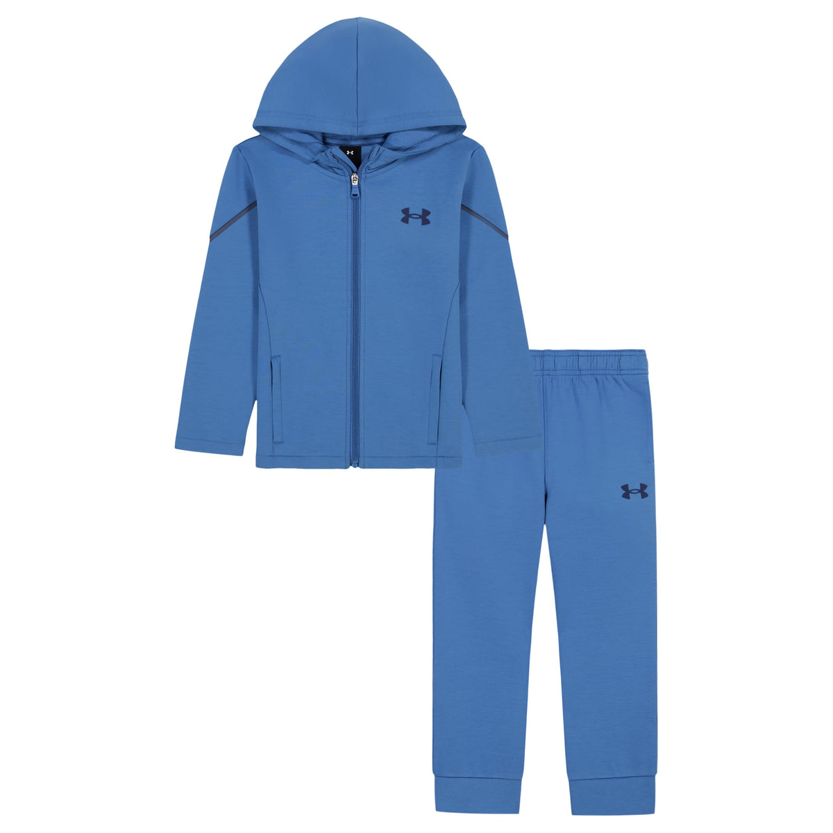 Under Armour Boys' 2-Piece Full Zip Hoodie Sweatshirt and Fleece Pants