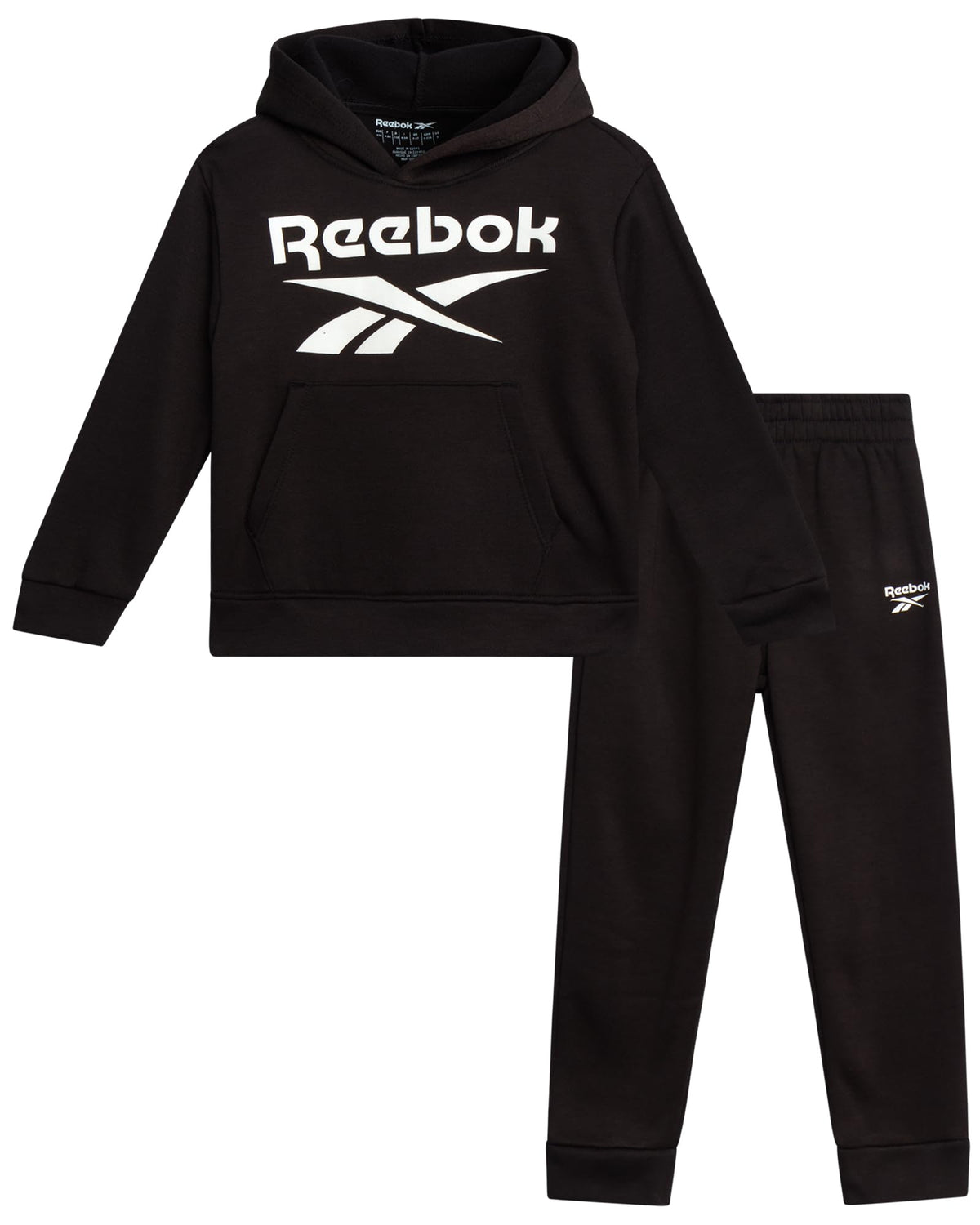 Reebok Toddler Boys Cozy 2-Piece Fleece Hoodie & Sweatpants Jogger Set