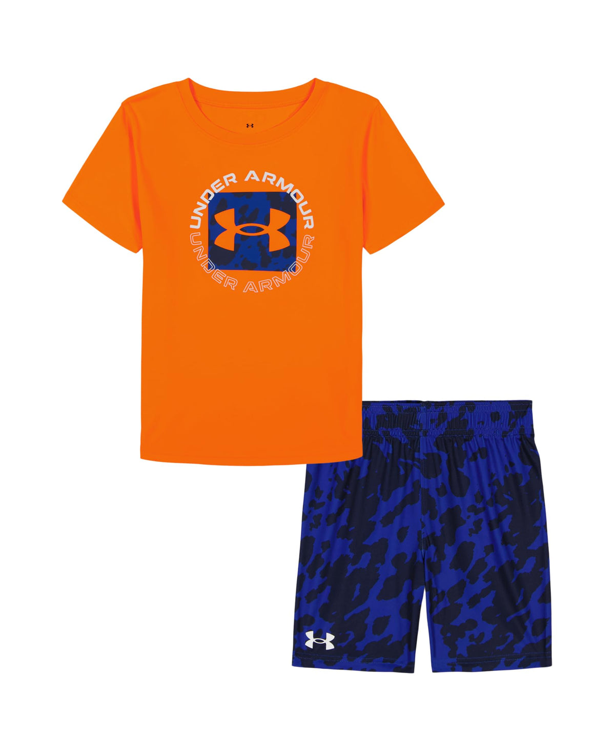 Under Armour Boys' 2-piece Short Sleeve Graphic T-Shirt and Shorts Set