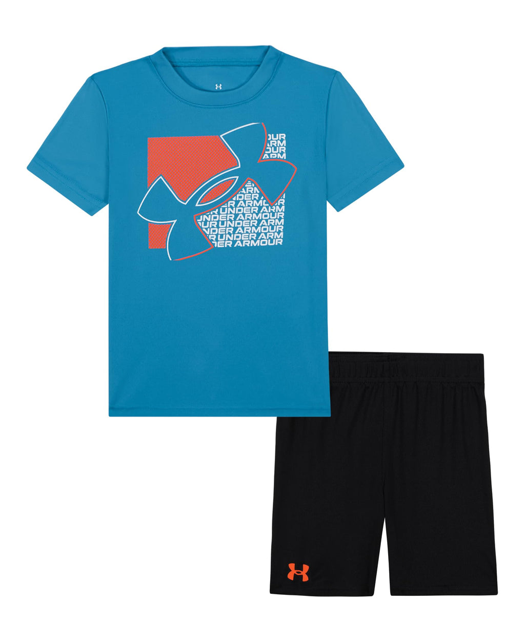 Under Armour Boys' 2-piece Short Sleeve Graphic T-Shirt and Shorts Set