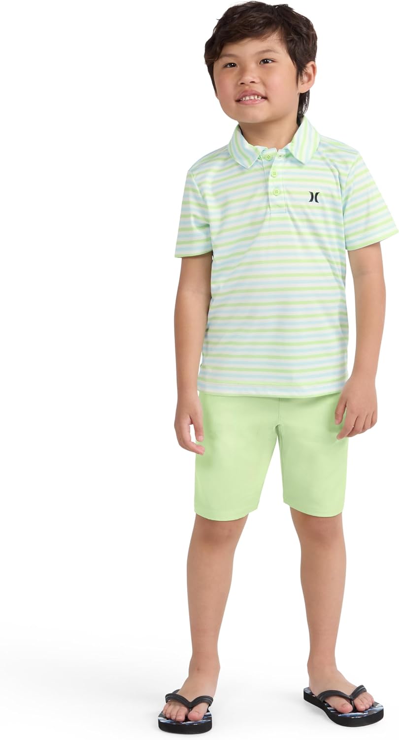 Hurley Baby Boys' And Toddler Boys' Polo and Shorts 2-piece Outfit Set