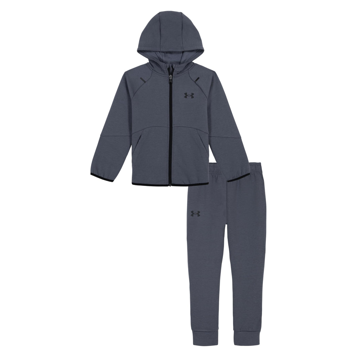 Under Armour Boys' 2-Piece Full Zip Hoodie Sweatshirt and Fleece Pants