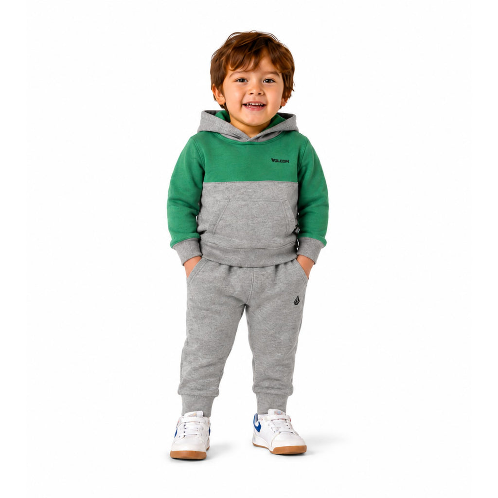 Volcom Infant Toddler Baby Boys 2-Piece Fleece Set - Hoodie & Jogger Pants