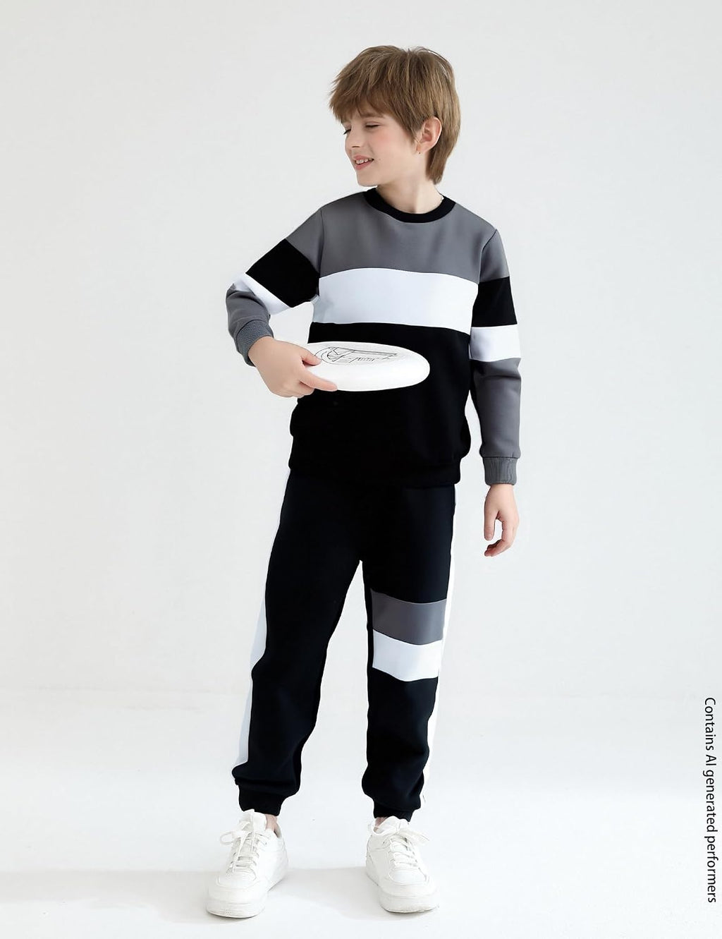 mkodopy Boys Clothes Hoodie Sweatsuits Tops and Pants Boys Fall Winter Outfits Boy Clothing Set