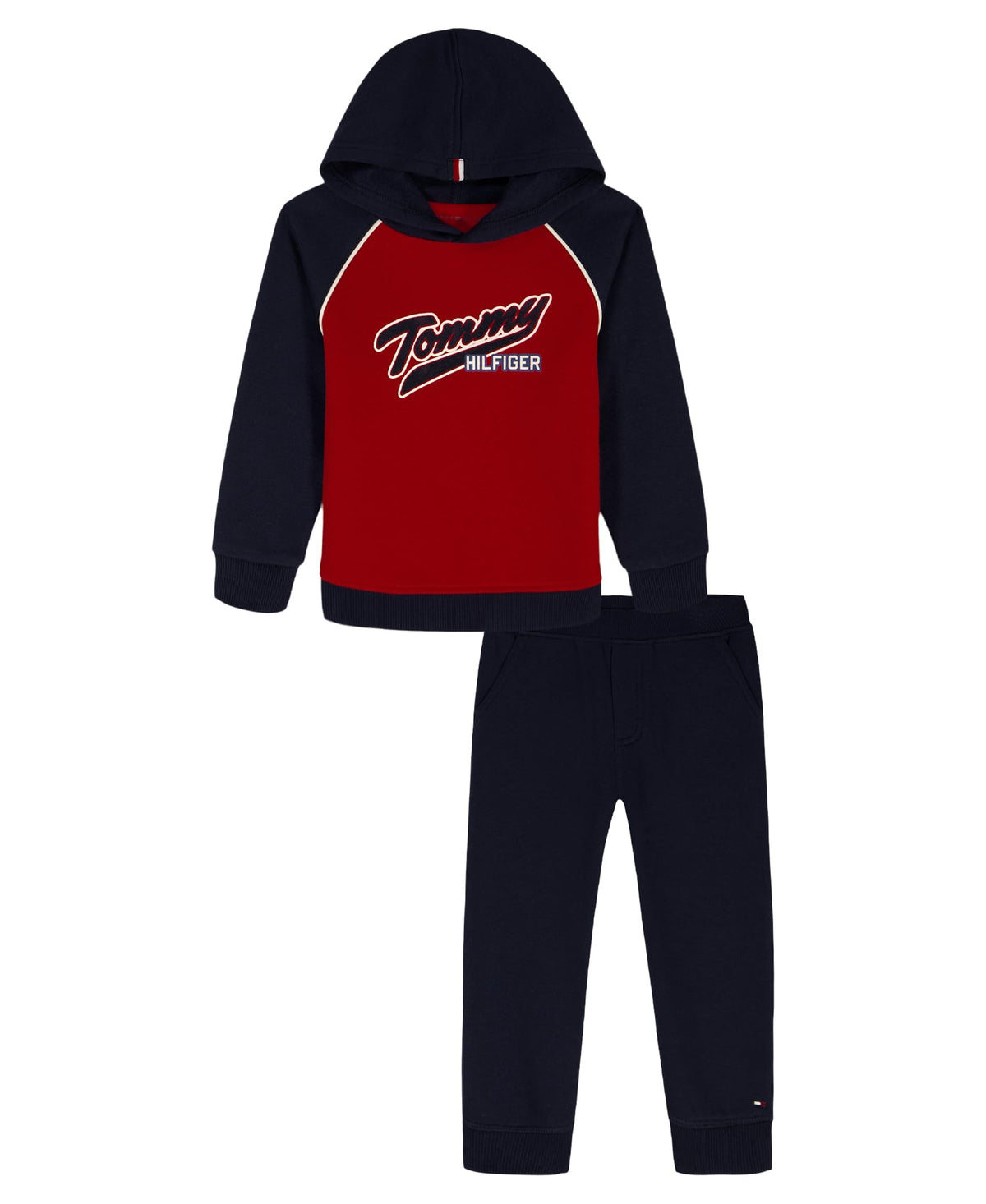 Tommy Hilfiger Baby Boys' 2-piece Fleece Set, Sweatshirt and Jogger Sweatpant