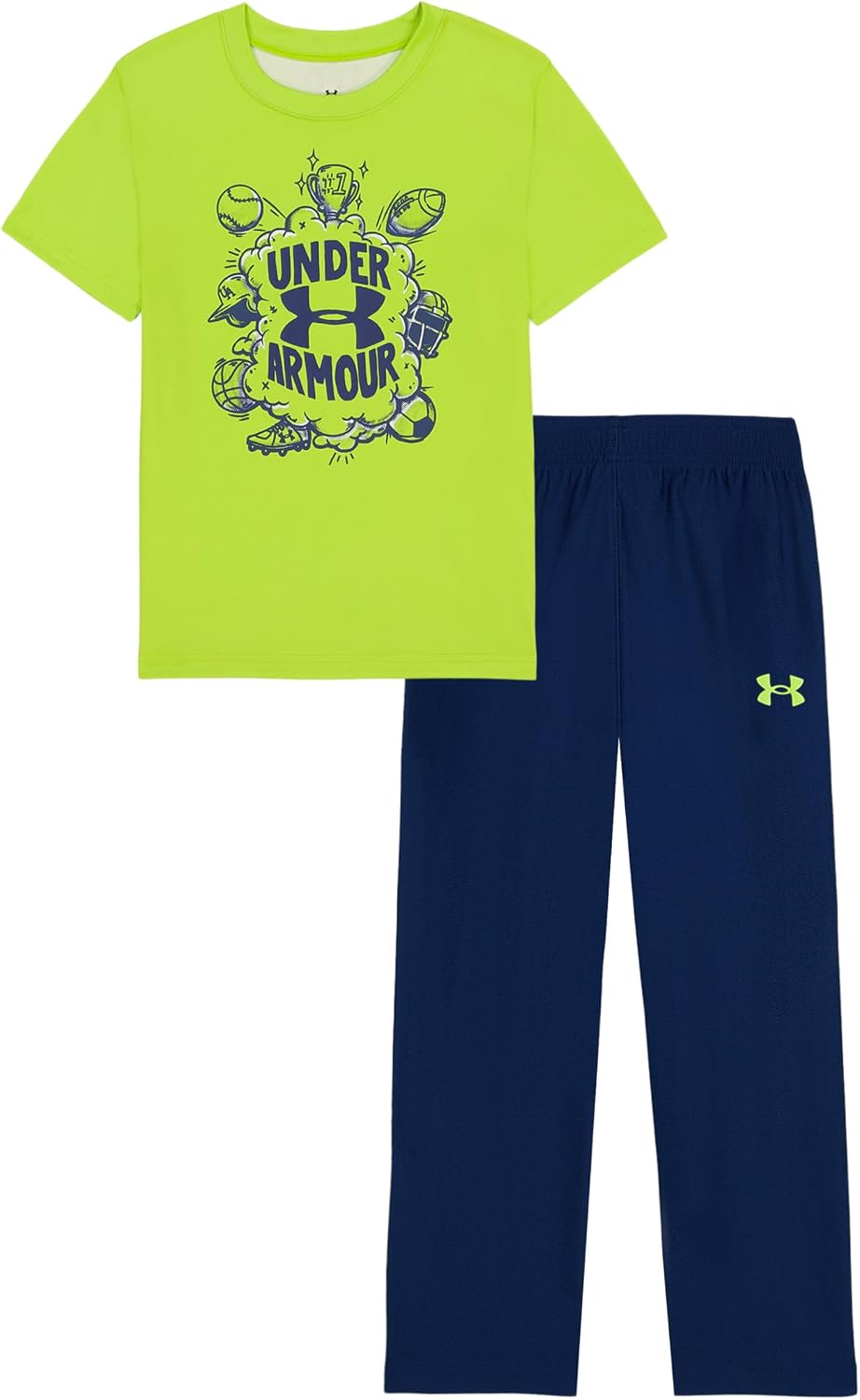 Under Armour Boys' 2-piece Short Sleeve Graphic T-Shirt and Joggers Set