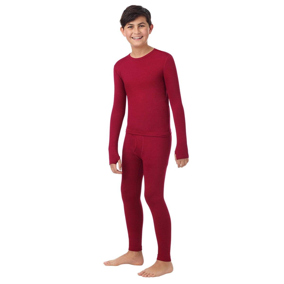 Cuddl Duds Heavyweight 2 Piece Sets Base Layer Thermal Underwear for Boys