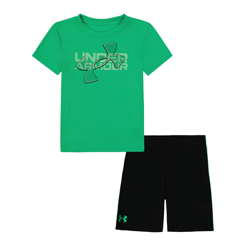 Under Armour Boys' 2-piece Short Sleeve Graphic T-Shirt and Shorts Set