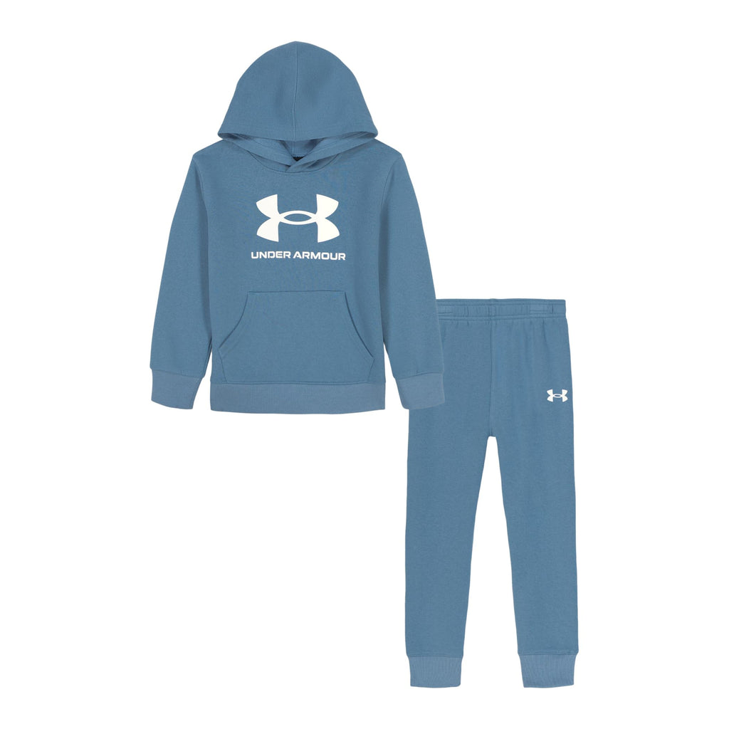 Under Armour Boys' 2-Piece Pullover Hoodie Sweatshirt and Fleece Pants Set