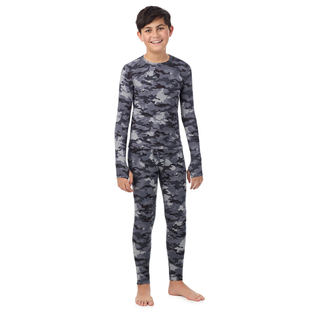 Cuddl Duds Heavyweight 2 Piece Sets Base Layer Thermal Underwear for Boys