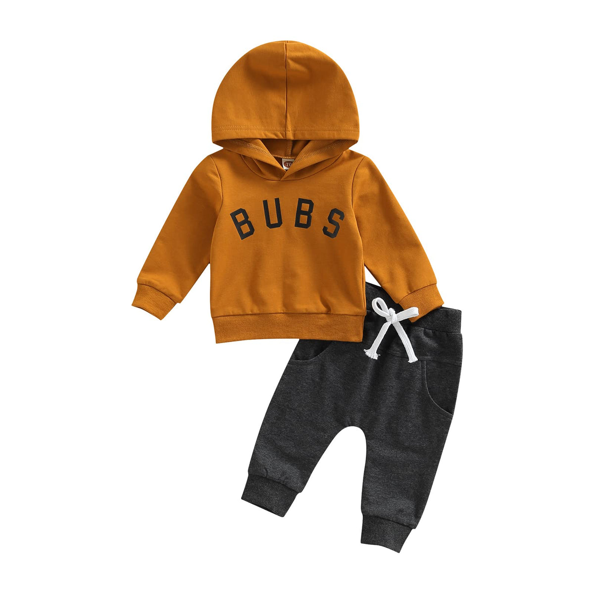 2Pcs Baby Boys Hoodie Tops Pants Set Dinosaur Deer Print Sweatsuit Fall Winter Outfits
