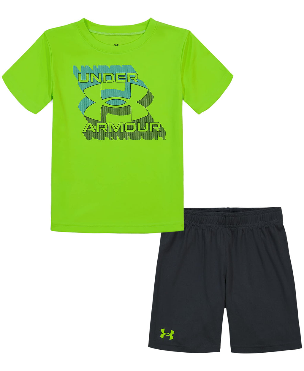 Under Armour Boys' 2-piece Short Sleeve Graphic T-Shirt and Shorts Set