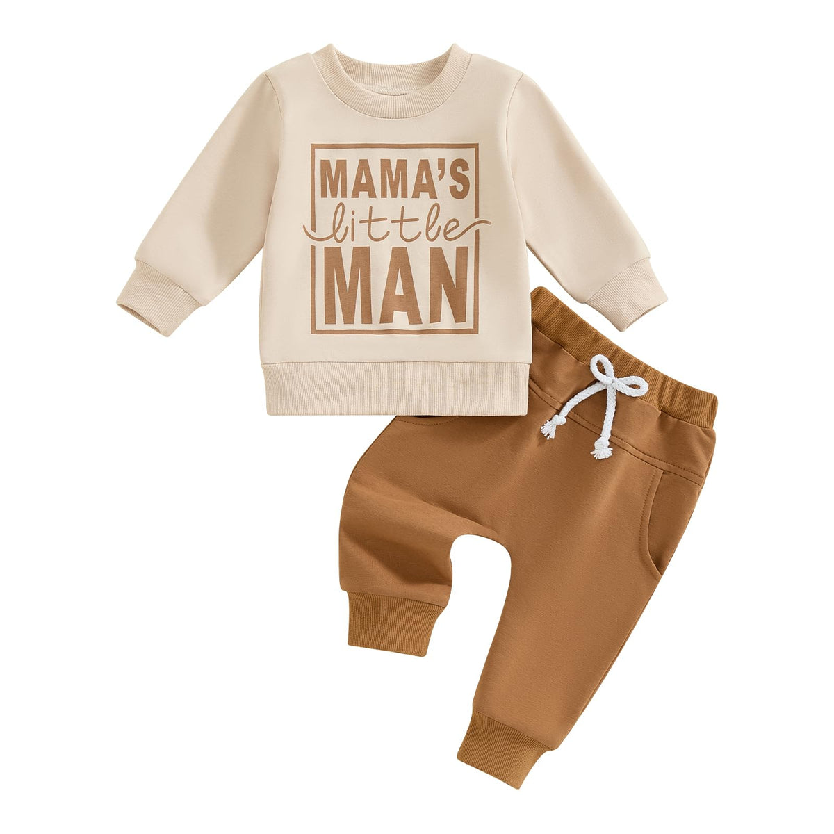 Toddler Baby Boy Fall Clothes Letter Print Tops Pants Outfits