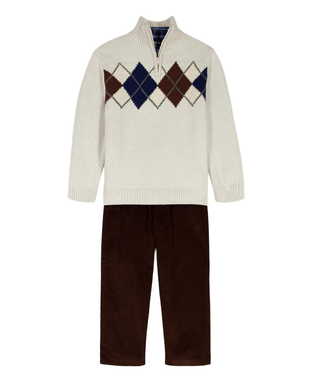IZOD Boys' 3-piece Sweater, Dress Shirt, and Pants Set