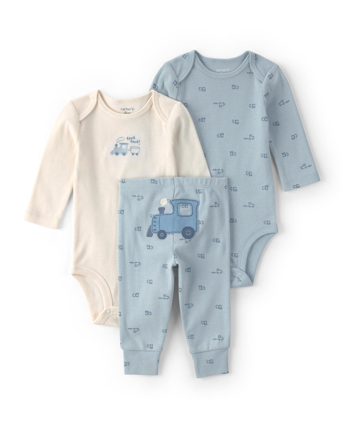 Carter's Baby Boys' 3-piece Bodysuit Pant Sets