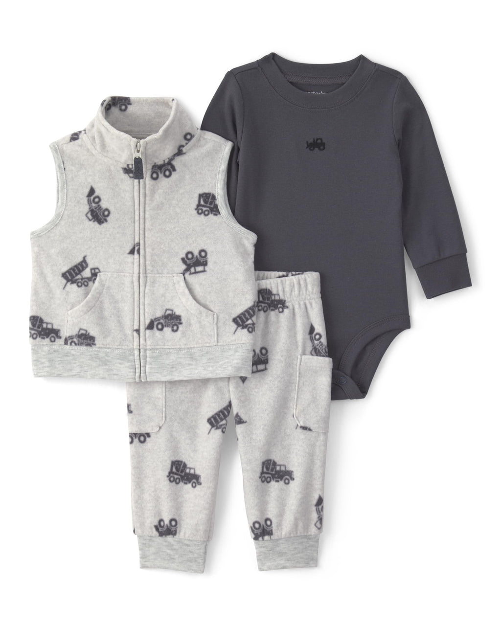 Carter's Baby Boys' 3-piece Bodysuit Pant Sets