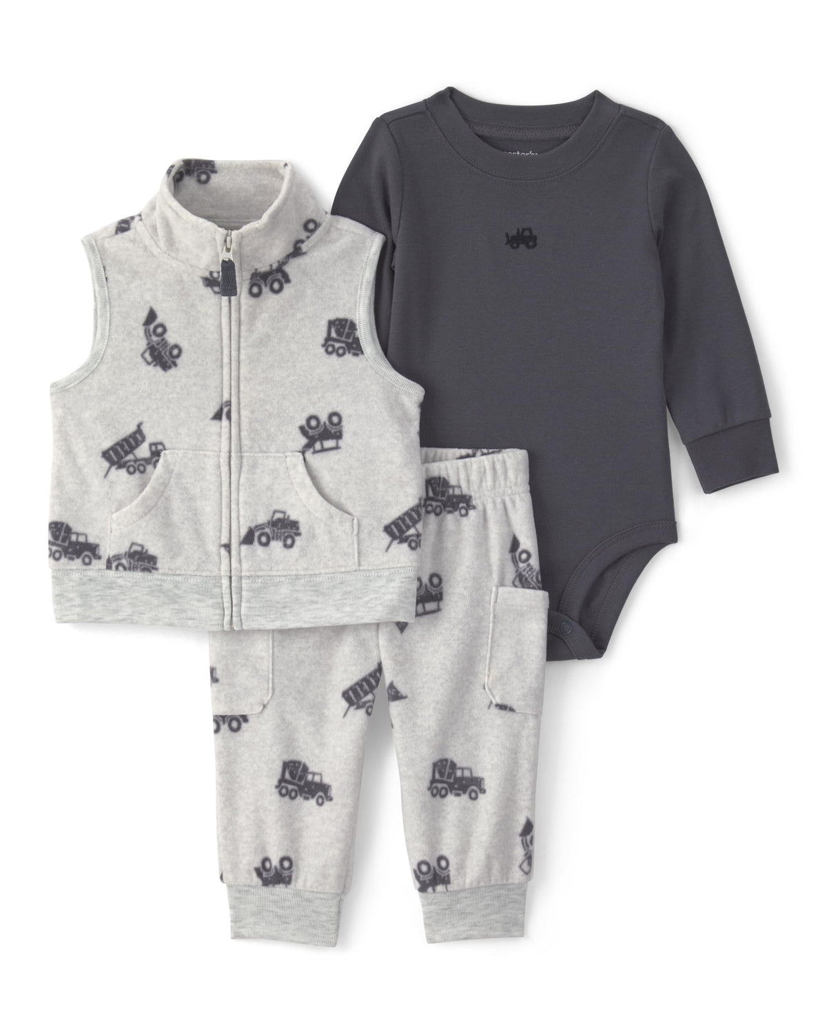 Carter's Baby Boys' 3-piece Bodysuit Pant Sets