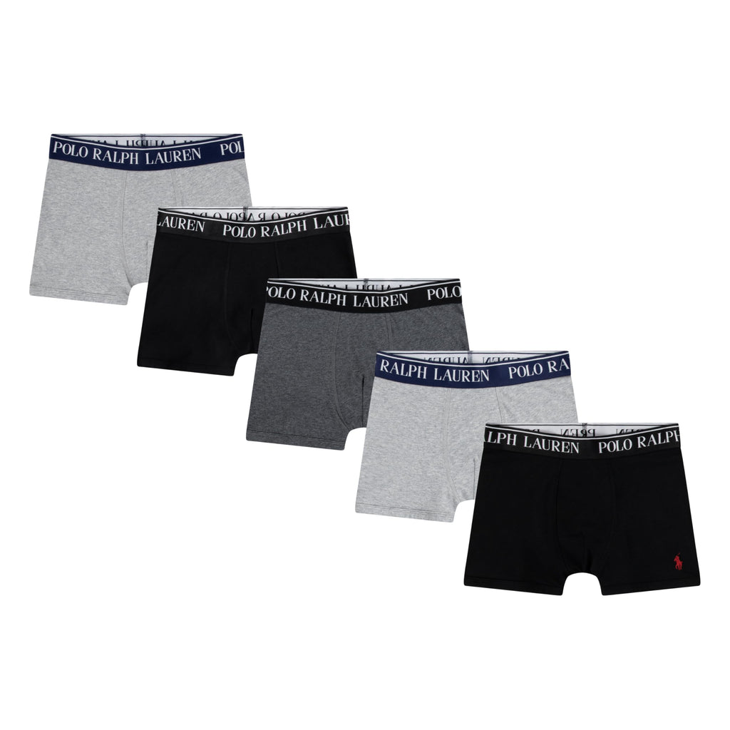 POLO RALPH LAUREN Boys' Multi-pack Boxer Briefs