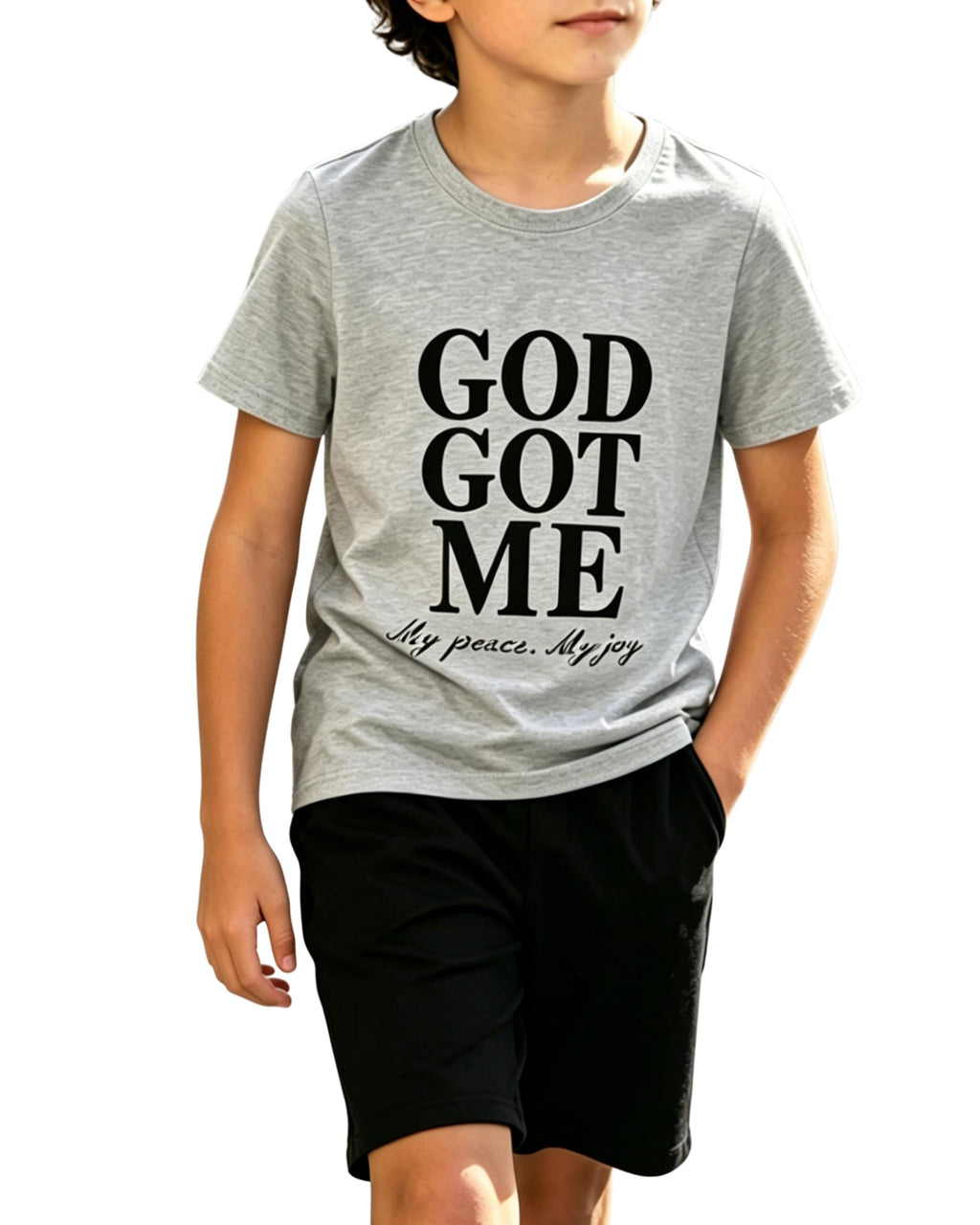 Boys 2 Piece Outfits Short Sleeve Basketball Pattern T-Shirt and Shorts Summer Clothes for Kids 5-12 Years