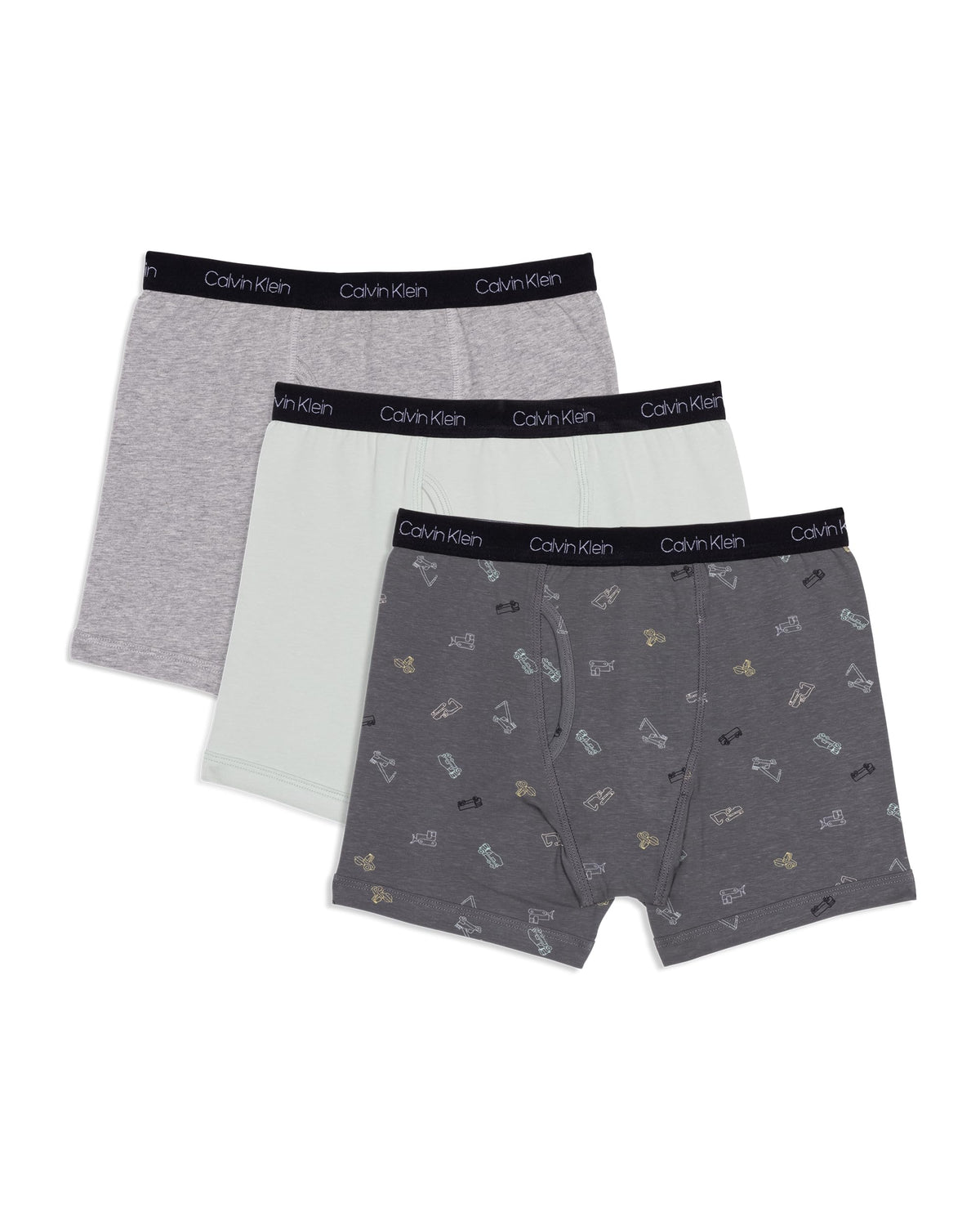 Calvin Klein boys Calvin Klein Boys' Modern Cotton Boxer Brief Underwear 3-pack