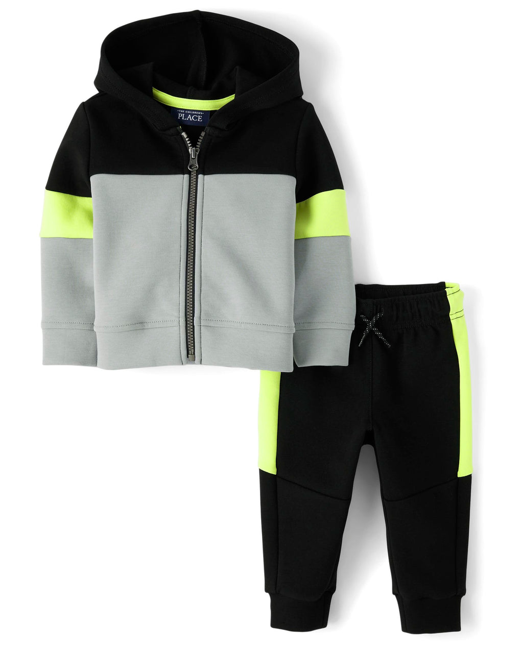 The Children's Place Baby Boys' And Toddler Sweatshirt and Sweatpant 2 Piece Outfit