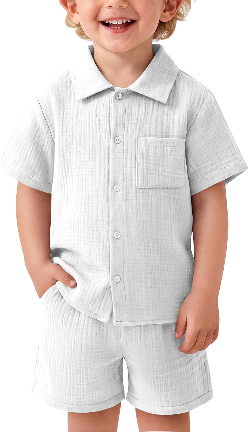 Baby Boy's 2 Piece Cotton Sets