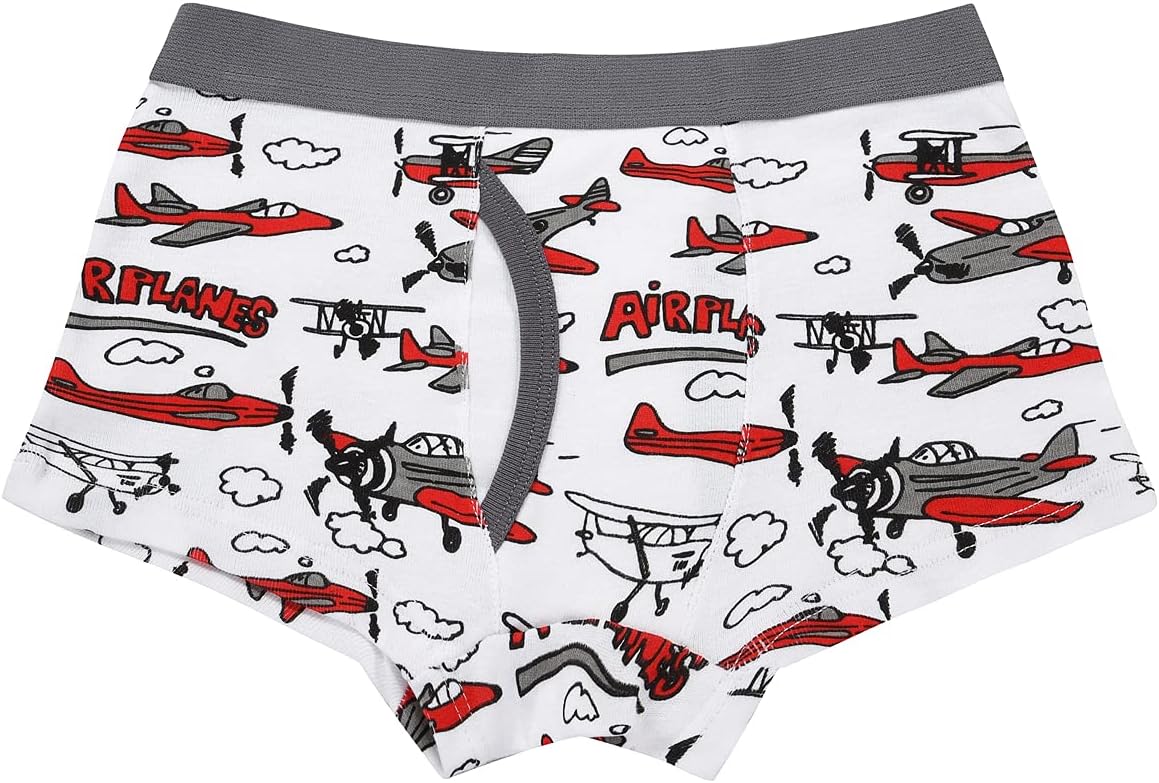 Cczmfeas Boys Toddler Dinosaur Cotton Underwear Boxer Briefs 6 Pack
