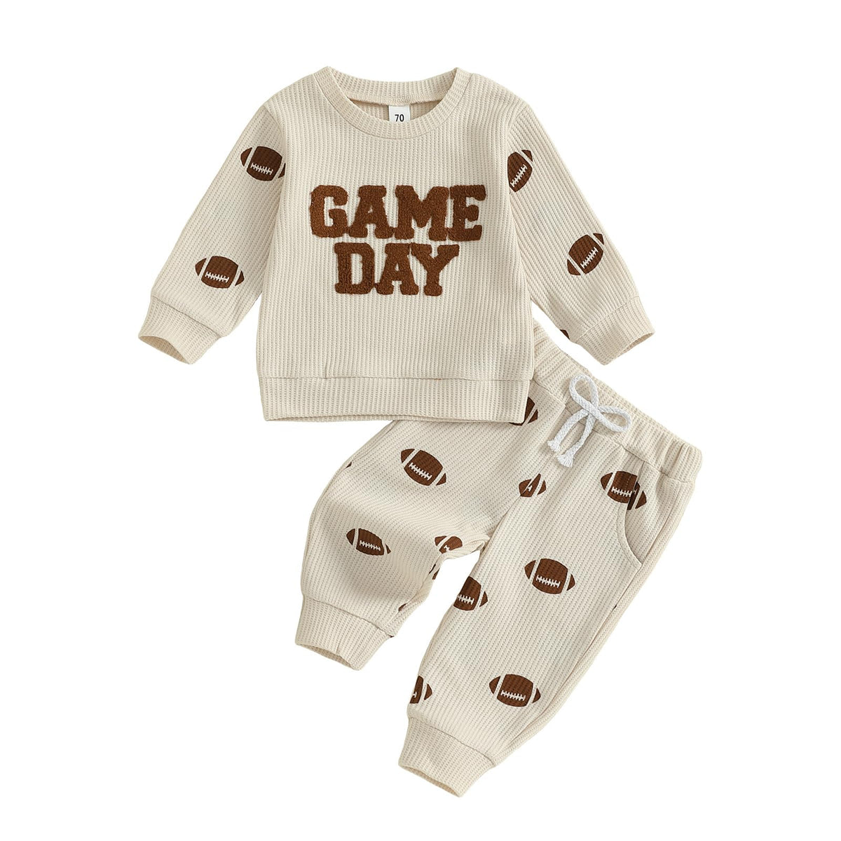 Baby Boy Outfits Embroidered Sweatshirt Pants Set Fall Winter Clothes