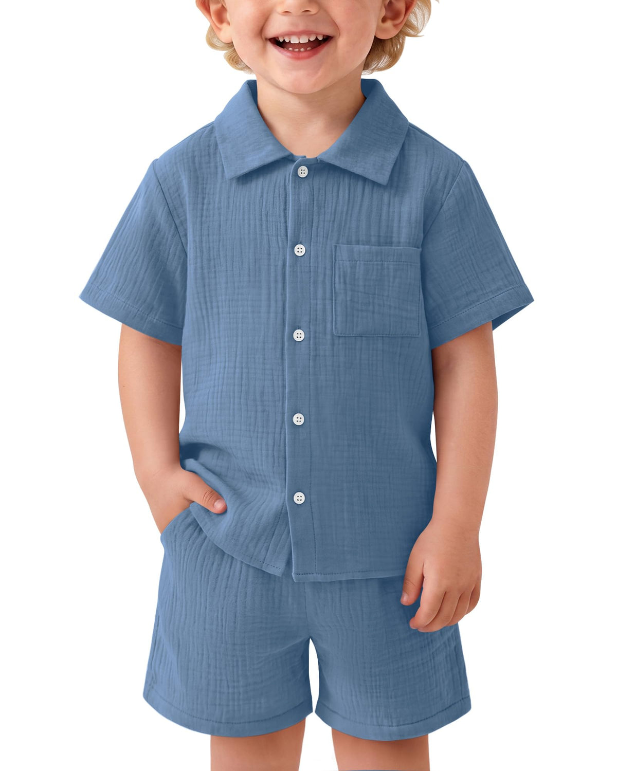Baby Boy's 2 Piece Cotton Sets
