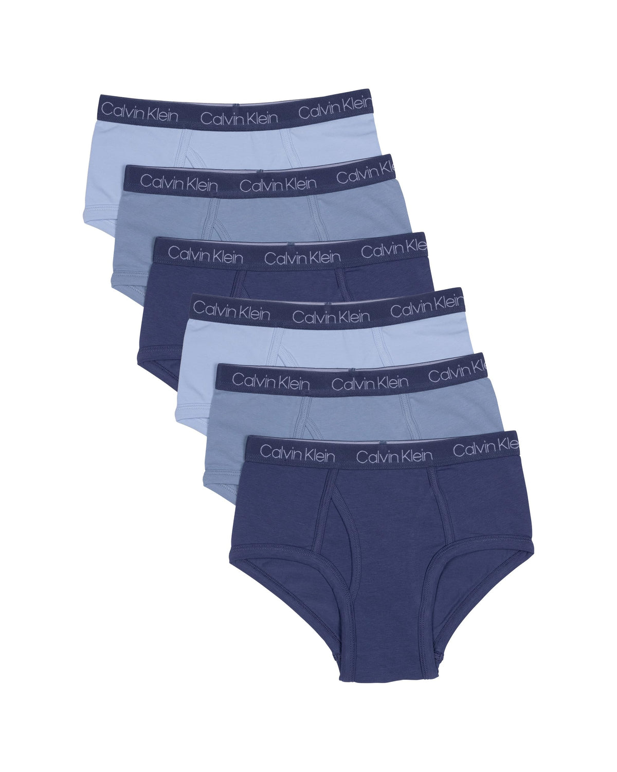 Calvin Klein Kids Boys' Modern Cotton Brief Underwear 6-Pack