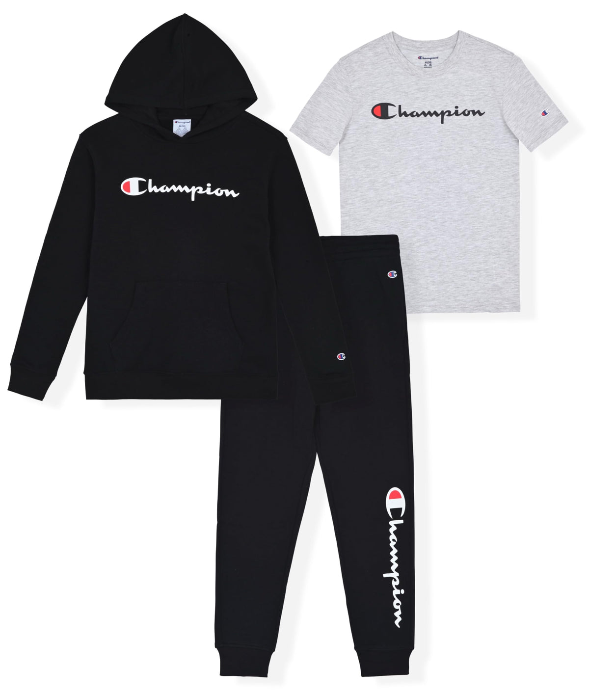 Champion Boys' 3 Piece Boys Jogger Set
