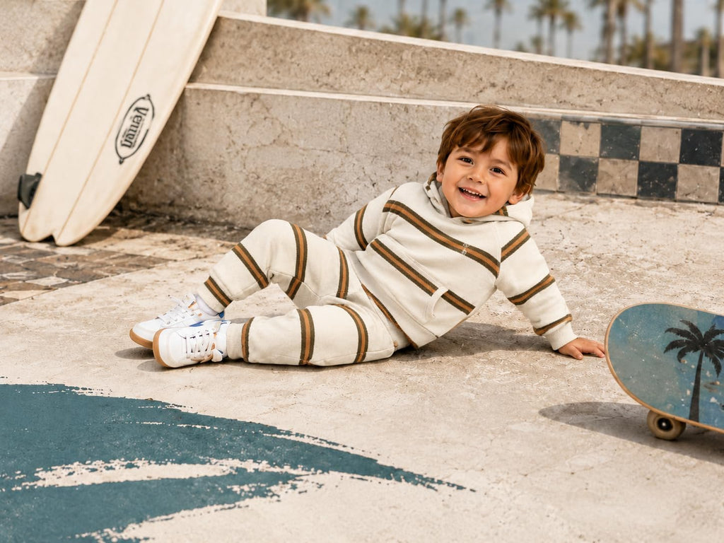 Volcom Infant Toddler Baby Boys 2-Piece Fleece Set - Hoodie & Jogger Pants