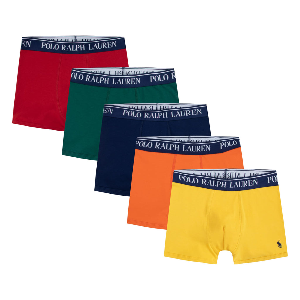 POLO RALPH LAUREN Boys' Multi-pack Boxer Briefs