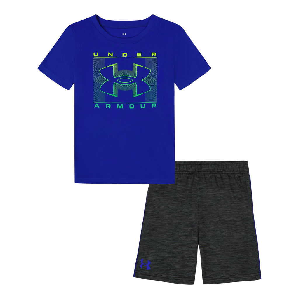 Under Armour Boys' 2-piece Short Sleeve Graphic T-Shirt and Shorts Set