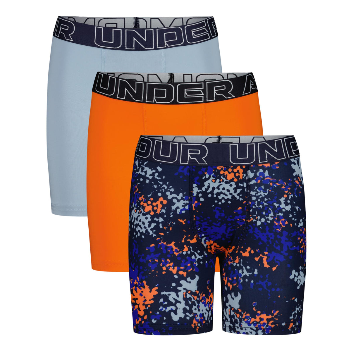 Under Armour Performance Tech- Prints 3-pack (big Kid)