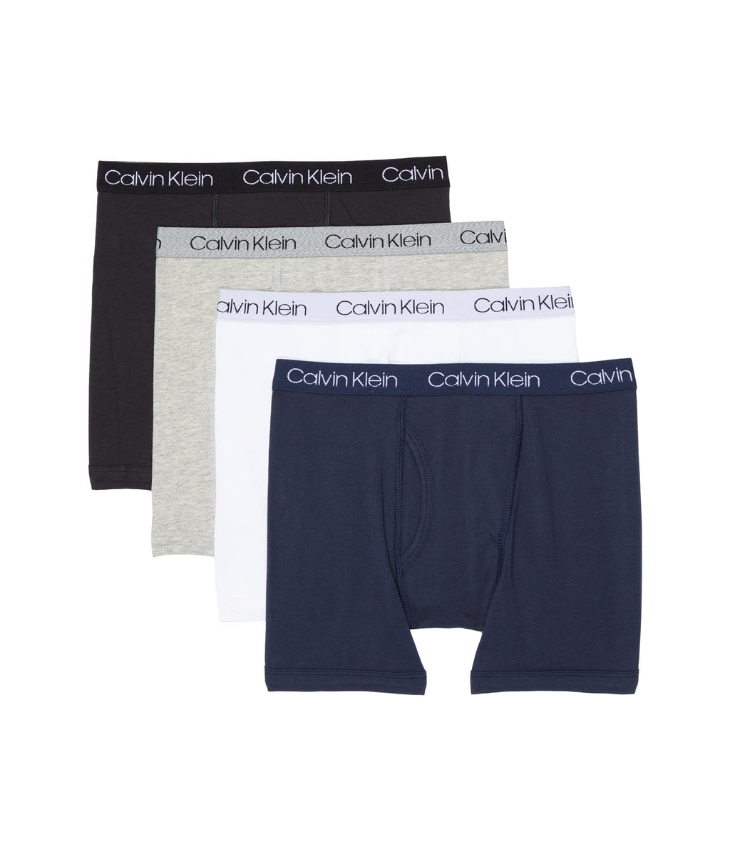 Calvin Klein Boys' Underwear Four Pack Boxer Brief Value Pack