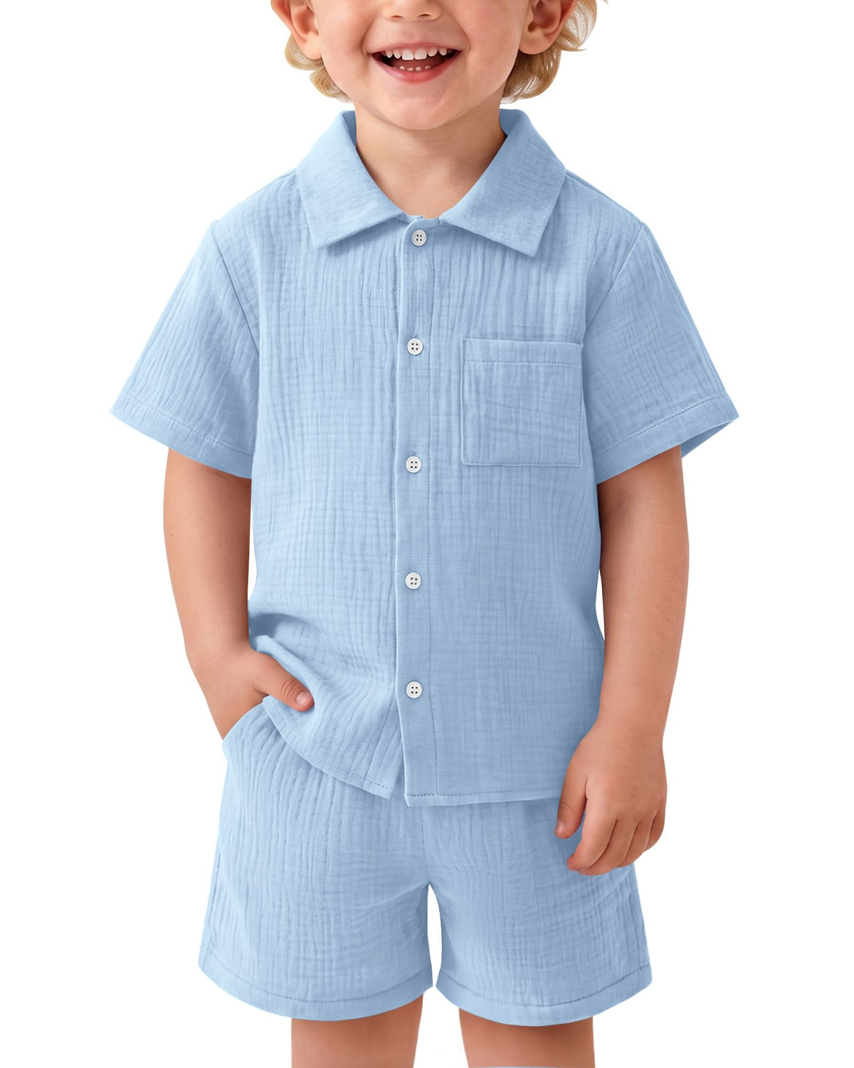 Baby Boy's 2 Piece Cotton Sets