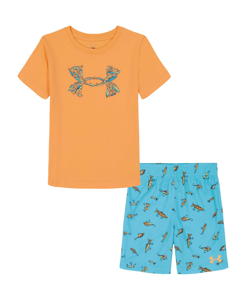 Under Armour Boys' 2-Piece Short Sleeve Tee and Shorts, Outdoor Collection