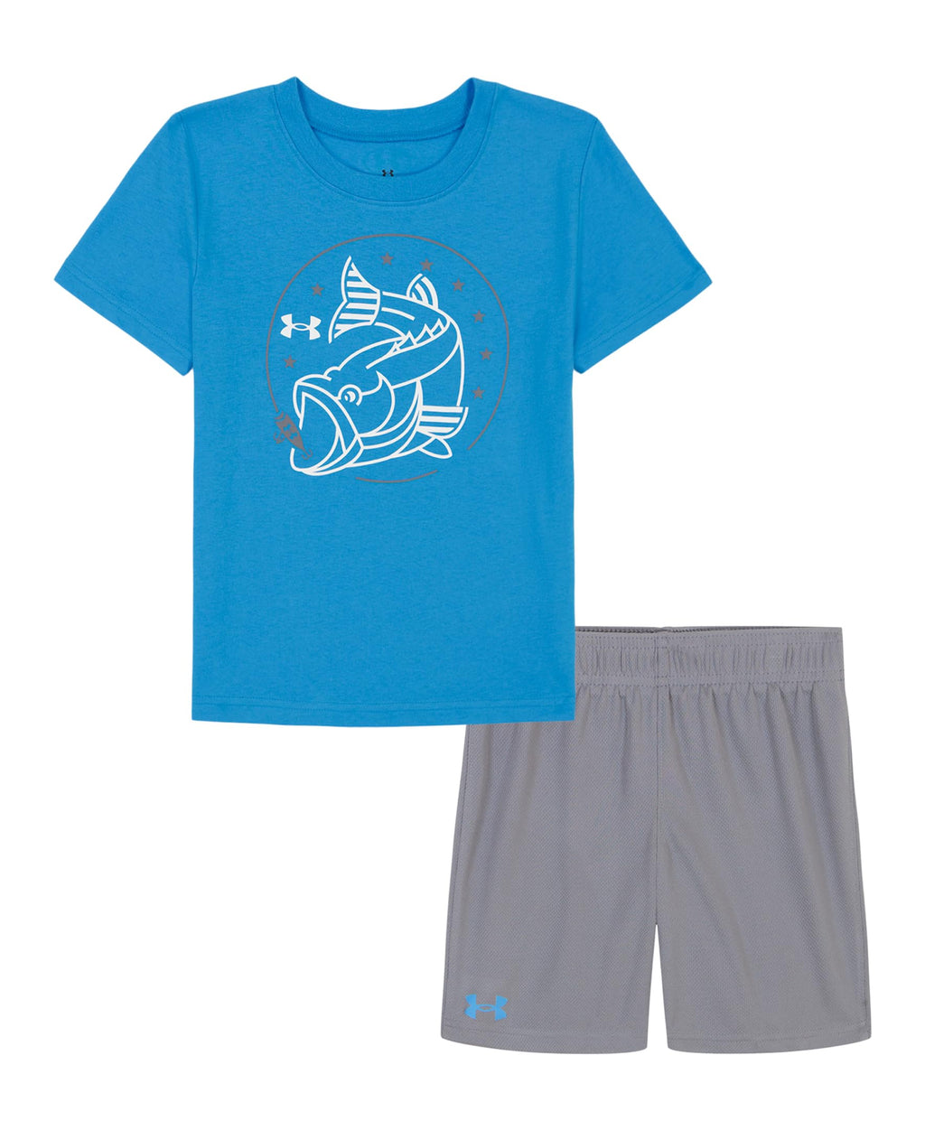 Under Armour Boys' 2-Piece Short Sleeve Tee and Shorts, Outdoor Collection